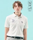 【23区 ゴルフ/23区GOLF / MEN】の【MEN】【吸水速乾/UVカット】サッカージャージーポロシャツ ホワイト系|ID: prp329100004705797 ipo3291000000033985236