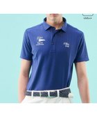 【23区 ゴルフ/23区GOLF / MEN】の【MEN】【吸水速乾/UVカット】サッカージャージーポロシャツ ダルブルー系|ID: prp329100004705797 ipo3291000000033985237