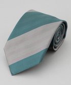 【五大陸/gotairiku / MEN】のGOTAIRIKU別注【日本製】シルク ネクタイ_ストライプ スモーキーグリーン系1|ID: prp329100004705807 ipo3291000000034220897