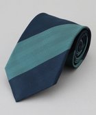 【五大陸/gotairiku / MEN】のGOTAIRIKU別注【日本製】シルク ネクタイ_ストライプ ネイビー系1|ID: prp329100004705807 ipo3291000000034220898