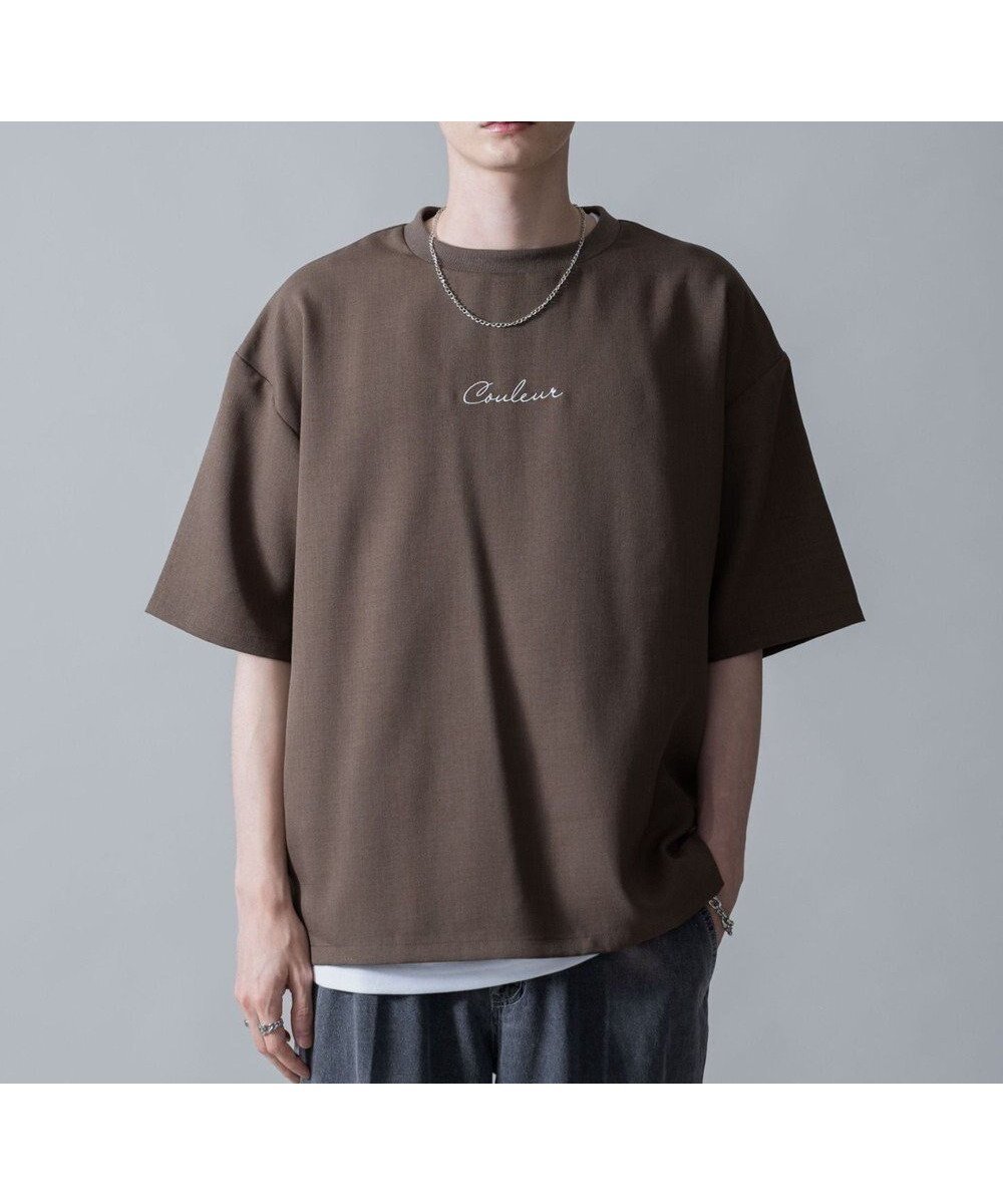 【ウィゴー/WEGO / MEN】の【速乾/しわになりにくい/MLサイズ展開】ドライポリアンサンブルプルオーバー(SS) インテリア・キッズ・メンズ・レディースファッション・服の通販 founy(ファニー) ファッション Fashion メンズファッション Fashion for Men トップス・カットソー Cut & Sew Tops メンズシャツ Shirts アンサンブル Ensemble Set 春 Spring シンプル Simple, Minimal スマホ Smartphone, Mobile Device スラックス Slacks, Dress Pants セットアップ Set-Up, Coordinated Outfit タンク Tank Top, Sleeveless Top トレンド Trend, Trending Now 定番 Standard, Basic Item ネックレス Necklace, Pendant Necklace フロント Front, Front Design ベーシック Basic, Essential 半袖 Short Sleeve, Half Sleeve ワンポイント One Point, Statement Accent S/S・春夏 SS, Spring/Summer, Warm Season プチプライス・低価格 Affordable / Budget Price おすすめ Recommended / Our Picks 夏 Summer ブラウン|ID: prp329100004705809 ipo3291000000034294980