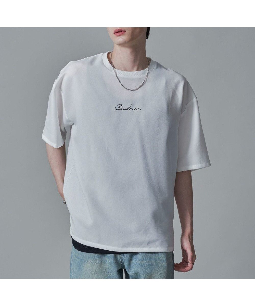 【ウィゴー/WEGO / MEN】の【速乾/しわになりにくい/MLサイズ展開】ドライポリアンサンブルプルオーバー(SS) インテリア・キッズ・メンズ・レディースファッション・服の通販 founy(ファニー) ファッション Fashion メンズファッション Fashion for Men トップス・カットソー Cut & Sew Tops メンズシャツ Shirts アンサンブル Ensemble Set 春 Spring シンプル Simple, Minimal スマホ Smartphone, Mobile Device スラックス Slacks, Dress Pants セットアップ Set-Up, Coordinated Outfit タンク Tank Top, Sleeveless Top トレンド Trend, Trending Now 定番 Standard, Basic Item ネックレス Necklace, Pendant Necklace フロント Front, Front Design ベーシック Basic, Essential 半袖 Short Sleeve, Half Sleeve ワンポイント One Point, Statement Accent S/S・春夏 SS, Spring/Summer, Warm Season プチプライス・低価格 Affordable / Budget Price おすすめ Recommended / Our Picks 夏 Summer ホワイト|ID: prp329100004705809 ipo3291000000034294981