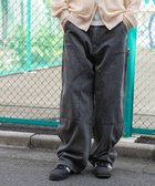 【ウィゴー/WEGO / MEN】のワーカーズダブルニーパンツ ブラックその他|ID: prp329100004705811 ipo3291000000033985289