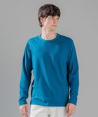 【ジョゼフ オム/JOSEPH HOMME / MEN】のスビンソフトジャージー クルーネック長袖Tシャツ ダルブルー系|ID: prp329100004705815 ipo3291000000033985303