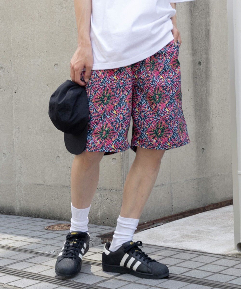 【ウィゴー/WEGO / MEN】の【ウエストゴム】パターンナイロンイージーショーツ インテリア・キッズ・メンズ・レディースファッション・服の通販 founy(ファニー) 　ファッション　Fashion　メンズファッション　Fashion for Men　ボトムス　Bottoms　春　Spring　シンプル　Simple, Minimal　スマホ　Smartphone, Mobile Device　定番　Standard, Basic Item　半袖　Short Sleeve, Half Sleeve　無地　Plain, Solid Color　ワンポイント　One Point, Statement Accent　S/S・春夏　SS, Spring/Summer, Warm Season　プチプライス・低価格　Affordable / Budget Price　おすすめ　Recommended / Our Picks　夏　Summer　柄2|ID: prp329100004705817 ipo3291000000033985309