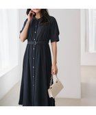 【エニィ スィス/any SiS】の【洗える】サイドプリーツフレア ワンピース ネイビー|ID: prp329100004705842 ipo3291000000034178668