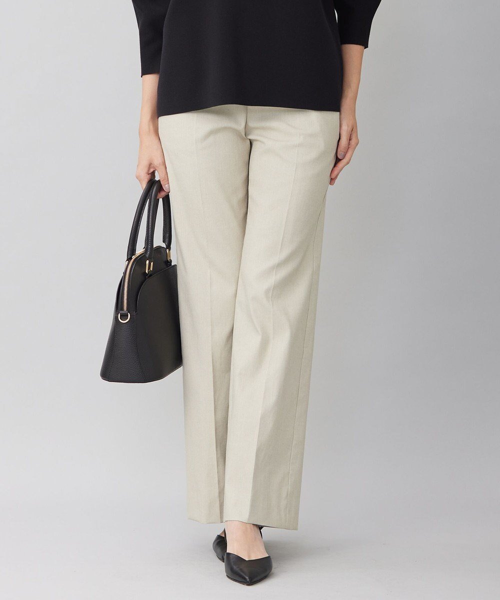 【自由区/JIYU-KU】の【接触冷感・UVカット・吸水速乾・洗える】シェルタリングオックスストレート パンツ インテリア・キッズ・メンズ・レディースファッション・服の通販 founy(ファニー) ファッション Fashion レディースファッション Fashion for Women パンツ Pants & Trousers オックス Oxford Fabric ストレッチ Stretch, Stretchy Fabric ストレート Straight, Straight Cut トレンド Trend, Trending Now バランス Balance, Style Balance ベーシック Basic, Essential リネン Linen, Linen Fabric 吸水 Absorbent, Quick-Dry 夏 Summer 定番 Standard, Basic Item 春 Spring S/S・春夏 SS, Spring/Summer, Warm Season 洗える Machine Washable シャンブレーベージュ|ID: prp329100004705849 ipo3291000000034745593