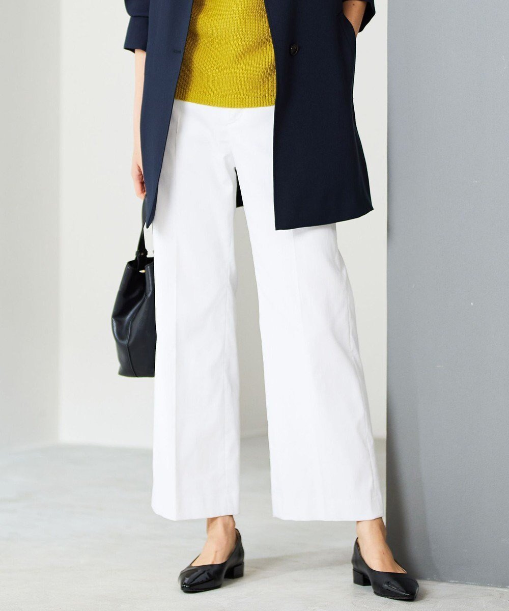 【自由区/JIYU-KU】の【接触冷感・UVカット・吸水速乾・洗える】シェルタリングオックスストレート パンツ インテリア・キッズ・メンズ・レディースファッション・服の通販 founy(ファニー) ファッション Fashion レディースファッション Fashion for Women パンツ Pants & Trousers オックス Oxford Fabric ストレッチ Stretch, Stretchy Fabric ストレート Straight, Straight Cut トレンド Trend, Trending Now バランス Balance, Style Balance ベーシック Basic, Essential リネン Linen, Linen Fabric 吸水 Absorbent, Quick-Dry 夏 Summer 定番 Standard, Basic Item 春 Spring S/S・春夏 SS, Spring/Summer, Warm Season 洗える Machine Washable オフ|ID: prp329100004705849 ipo3291000000034745594