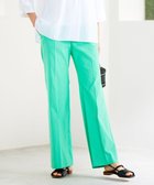 【自由区/JIYU-KU】の【接触冷感・UVカット・吸水速乾・洗える】シェルタリングオックスストレート パンツ ミントグリーン|ID: prp329100004705849 ipo3291000000034745595