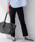 【23区/NIJYUSANKU】の【洗える/セットアップ対応】アイアスマットストレッチ テーパード パンツ ネイビー系|ID: prp329100004705850 ipo3291000000034826504