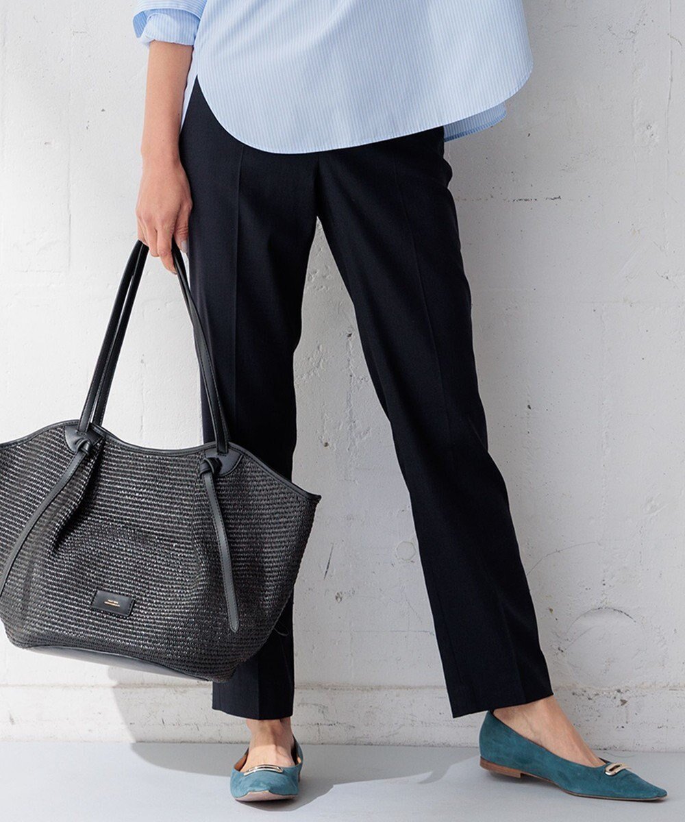 【23区/NIJYUSANKU】の【洗える/セットアップ対応】アイアスマットストレッチ テーパード パンツ インテリア・キッズ・メンズ・レディースファッション・服の通販 founy(ファニー) ファッション Fashion レディースファッション Fashion for Women セットアップ Matching Sets レディースパンツ・ボトムス Pants & Trousers / Bottoms 春 Spring 洗える Machine Washable ジャケット Jacket, Outerwear スタイリッシュ Stylish, Fashionable ストレッチ Stretch, Stretchy Fabric セットアップ Set-Up, Coordinated Outfit テーパード Tapered, Tapered Pants テーラード Tailored, Tailored Fit 定番 Standard, Basic Item フレア Flare, Flared ワイド Wide, Wide Fit S/S・春夏 SS, Spring/Summer, Warm Season 夏 Summer 2024年 2024 2024春夏・S/S Spring/Summer 2024 SS24 エレガント 上品 Elegant ネイビー系|ID: prp329100004705850 ipo3291000000034826504