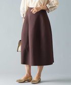 【自由区/JIYU-KU】の【洗える】ポリエステルホールガーメント スカート ダークブラウン系|ID: prp329100004705853 ipo3291000000033985441