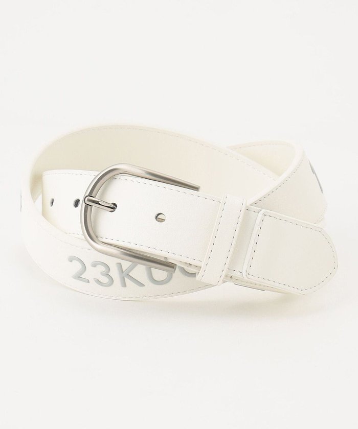 【23区 ゴルフ/NIJYUSANKU GOLF】の【WOMEN】ロゴ ベルト インテリア・キッズ・メンズ・レディースファッション・服の通販 founy(ファニー) https://founy.com/ ファッション Fashion レディースファッション Fashion for Women ベルト&ウエストマーク Belts & Waist Accessories エナメル Patent Leather |ID: prp329100004705859 ipo3291000000034536235