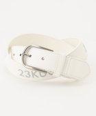 【23区 ゴルフ/NIJYUSANKU GOLF】の【WOMEN】ロゴ ベルト ホワイト系|ID: prp329100004705859 ipo3291000000034536236