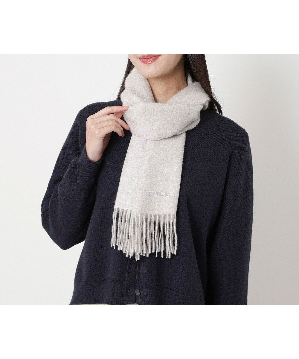 【ムーンバット/MOONBAT】のFURLA(フルラ)カシミヤ100% 無地 マフラー ロゴ刺繍 手洗いOK/幅30cm 人気、トレンドファッション・服の通販 founy(ファニー) 　ファッション　Fashion　レディースファッション　Fashion for Women　マフラー・スヌード / 冬小物の定番　Scarves & Mufflers　イタリア　Italy　エレガント 上品　Elegant　洗える　Machine Washable　コレクション　Collection, Seasonal Line　スヌード　Snood, Infinity Scarf　定番　Standard, Basic Item　なめらか　Smooth, Silky Texture　パターン　Pattern, Design Print　マフラー　Scarf, Muffler　無地　Plain, Solid Color　A/W・秋冬　Autumn/Winter　 other-1|ID: prp329100004705871 ipo3291000000035557020
