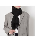 【ムーンバット/MOONBAT】のFURLA(フルラ)カシミヤ100% 無地 マフラー ロゴ刺繍 手洗いOK/幅30cm 人気、トレンドファッション・服の通販 founy(ファニー) ファッション Fashion レディースファッション Fashion for Women マフラー・スヌード / 冬小物の定番 Scarves & Mufflers イタリア Italy エレガント 上品 Elegant 洗える Machine Washable コレクション Collection, Seasonal Line スヌード Snood, Infinity Scarf 定番 Standard, Basic Item なめらか Smooth, Silky Texture パターン Pattern, Design Print マフラー Scarf, Muffler 無地 Plain, Solid Color A/W・秋冬 Autumn/Winter thumbnail ブラック|ID: prp329100004705871 ipo3291000000035557026