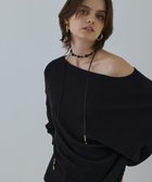 【グレース コンチネンタル/GRACE CONTINENTAL】のビーズレザーチョーカー ブラック|ID: prp329100004705874 ipo3291000000033985580
