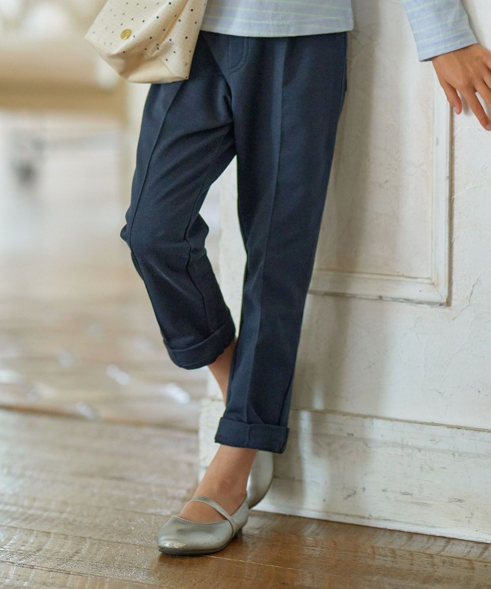 【組曲 / KIDS/KUMIKYOKU】の【110-140㎝】ストレッチツイル パンツ インテリア・キッズ・メンズ・レディースファッション・服の通販 founy(ファニー) 　ファッション　Fashion　キッズファッション　Fashion for Kids　ボトムス　Bottoms　ストレッチ　Stretch, Stretchy Fabric　エレガント 上品　Elegant　A/W・秋冬　Autumn/Winter　ネイビー系|ID: prp329100004706835 ipo3291000000034281919