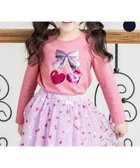 【エニィ/ANY / KIDS】のミラクルスパンコール 長袖 Tシャツ ピンク×チェリー|ID: prp329100004706838 ipo3291000000033995329