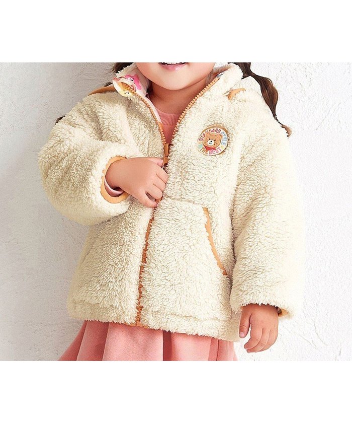 【ミキハウスホットビスケッツ/MIKI HOUSE HOT BISCUITS / KIDS】の【80-120cm】 カラフルビーンズ 裏ボアフリース リバーシブル総柄ジャンパー インテリア・キッズ・メンズ・レディースファッション・服の通販 founy(ファニー) https://founy.com/ ファッション Fashion キッズファッション Fashion for Kids アウター Coat Outerwear /Kids カラフル Colorful Design ジャケット Jacket, Outerwear スーツ Suit, Formalwear タフタ Taffeta, Structured Fabric ダウン Down, Puffer 人気 Popular, Best Seller 長袖 Long Sleeve, Full Sleeve ベスト Vest, Waistcoat リバーシブル Reversible, Two-Sided A/W・秋冬 Autumn/Winter おすすめ Recommended / Our Picks |ID: prp329100004706841 ipo3291000000033995336