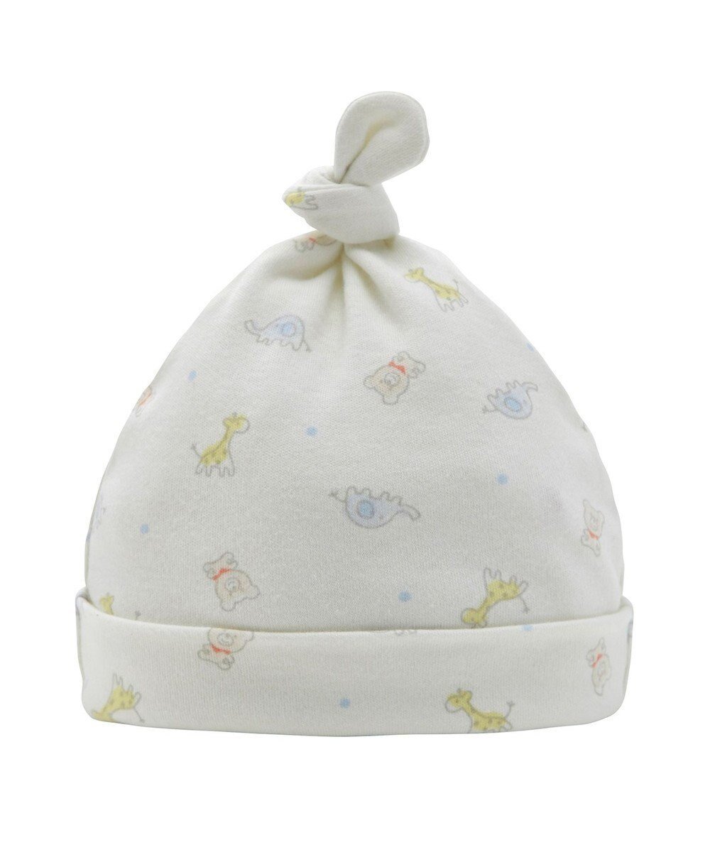 【ミキハウスホットビスケッツ/MIKI HOUSE HOT BISCUITS / KIDS】の【36-40cm】 総柄 新生児用 フード インテリア・キッズ・メンズ・レディースファッション・服の通販 founy(ファニー) 　ファッション　Fashion　キッズファッション　Fashion for Kids　ベビー　Baby, Babywear　マルチカラー|ID: prp329100004706844 ipo3291000000034981397