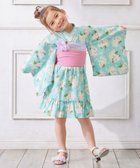 【エニィ/ANY / KIDS】のショート丈 浴衣 セット エメラルドグリーン×アジサイ|ID: prp329100004706848 ipo3291000000033995360