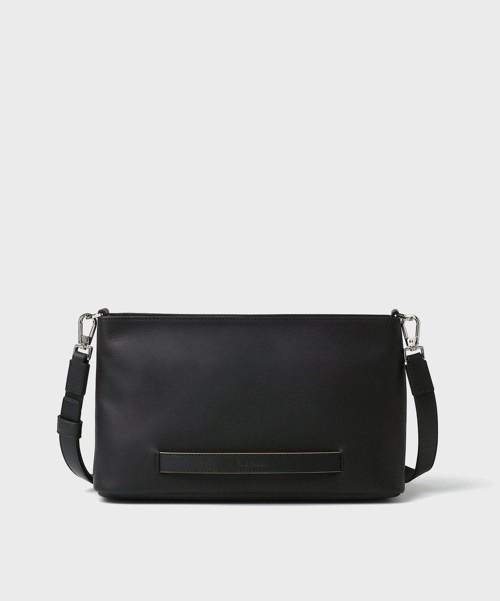 【ポールスミス/Paul Smith / MEN】のストライプカラードエッジ ショルダーバッグ インテリア・キッズ・メンズ・レディースファッション・服の通販 founy(ファニー) 　ファッション　Fashion　メンズファッション　Fashion for Men　バッグ　Bags　ストライプ　Stripe, Striped Pattern　メンズ　Men's, Menswear　ブラック|ID: prp329100004706851 ipo3291000000033995368