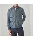 【五大陸/gotairiku / MEN】の新作【ストレッチ/洗える/吸水速乾】ノルマンディーリネン A-1ブルゾン サックスブルー系8|ID: prp329100004706852 ipo3291000000033995371