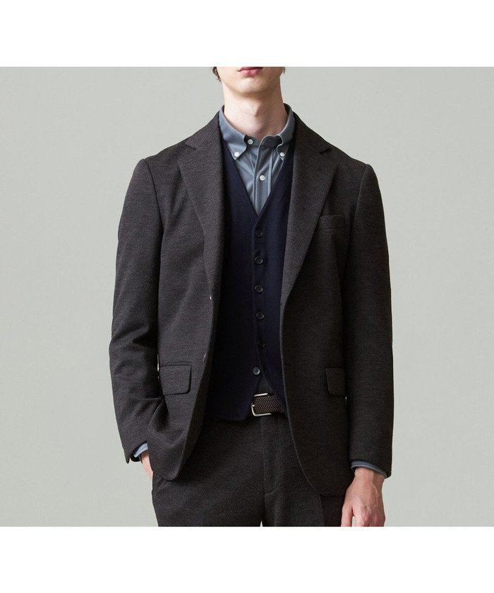 【ジェイ プレス/J.PRESS / MEN】の【セットアップ対応】SOFAニット ハイグレードジャージ ジャケット インテリア・キッズ・メンズ・レディースファッション・服の通販 founy(ファニー) https://founy.com/ ファッション Fashion メンズファッション Fashion for Men アウター Men's Coats Outerwear テーラードジャケット Tailored Jackets & Blazers エレガント 上品 Elegant ジャケット Jacket, Outerwear ストレッチ Stretch, Stretchy Fabric セットアップ Set-Up, Coordinated Outfit フロント Front, Front Design ラグジュアリー Luxury, Elegant リラックス Relax, Relaxed Fit A/W・秋冬 Autumn/Winter |ID: prp329100004706855 ipo3291000000033995379