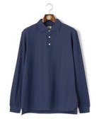 【ジェイ プレス/J.PRESS / MEN】の【ビジネス対応】リンクスシャドーチェック ロングスリーブポロシャツ ブルー系|ID: prp329100004706857 ipo3291000000033995392