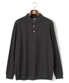 【ジェイ プレス/J.PRESS / MEN】の【ビジネス対応】リンクスシャドーチェック ロングスリーブポロシャツ グレー系|ID: prp329100004706857 ipo3291000000034309870