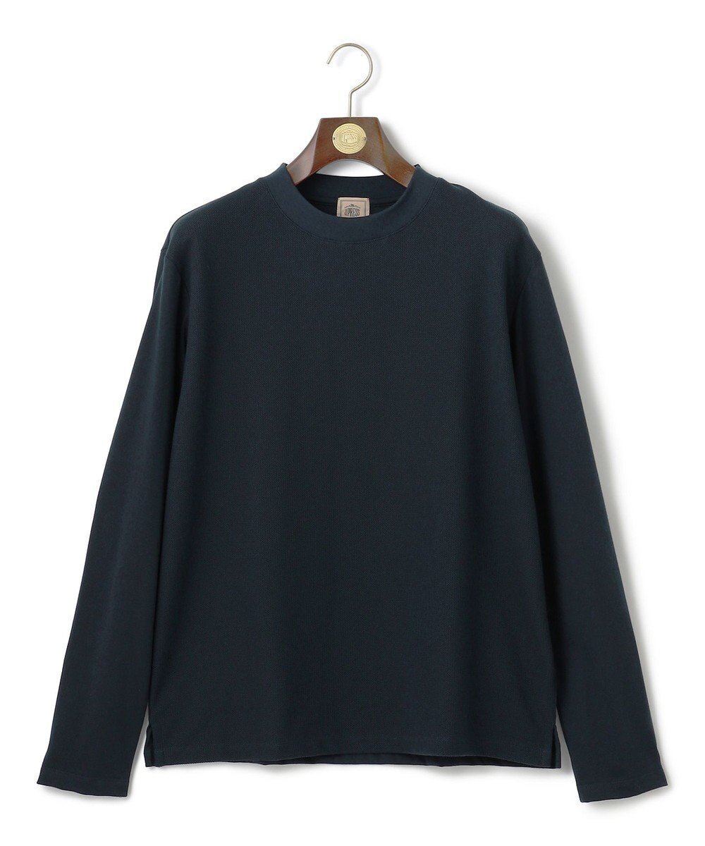 【ジェイ プレス/J.PRESS / MEN】の【ビジネス対応】【J.PRESS PREMIUM JERSEY】無地 ロングスリーブTシャツ インテリア・キッズ・メンズ・レディースファッション・服の通販 founy(ファニー) 　ファッション　Fashion　メンズファッション　Fashion for Men　トップス・カットソー　Cut & Sew Tops　メンズシャツ　Shirts　インナー　Innerwear　カットソー　Cut and Sewn Top　シンプル　Simple, Minimal　ジャケット　Jacket, Outerwear　スリーブ　Sleeve, Long Sleeve / Short Sleeve　ダウン　Down, Puffer　フィット　Fit, Slim Fit　無地　Plain, Solid Color　レギュラー　Regular, Standard Fit　ロング　Long, Long-Length　A/W・秋冬　Autumn/Winter　夏　Summer　ビジネス 仕事 通勤　Business / Work / Commuting　ネイビー系|ID: prp329100004706861 ipo3291000000033995410