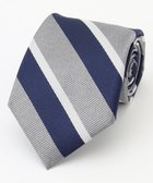 【ジェイ プレス/J.PRESS / MEN】の【STRUCTURE MIX COLLECTION】レジメンタル ネクタイ ライトグレー系2|ID: prp329100004706862 ipo3291000000034337635