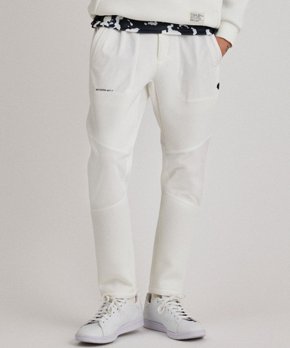 【ピーダブリュサーキュラス/PW CIRCULUS / MEN】の【MEN】ダンボールパンツ インテリア・キッズ・メンズ・レディースファッション・服の通販 founy(ファニー) 　ファッション　Fashion　メンズファッション　Fashion for Men　ボトムス　Bottoms　2024年　2024　2024-2025秋冬・A/W　Autumn/Winter 2024–25 AW24–25　コンビ　Combo, Combination Style　ストレッチ　Stretch, Stretchy Fabric　ポケット　Pocket, Pocket Detail　A/W・秋冬　Autumn/Winter　ホワイト系|ID: prp329100004706864 ipo3291000000033995418
