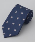 【五大陸/gotairiku / MEN】のGOTAIRIKU別注【日本製】シルク ネクタイ_小紋柄 ネイビー系8|ID: prp329100004706875 ipo3291000000034210370