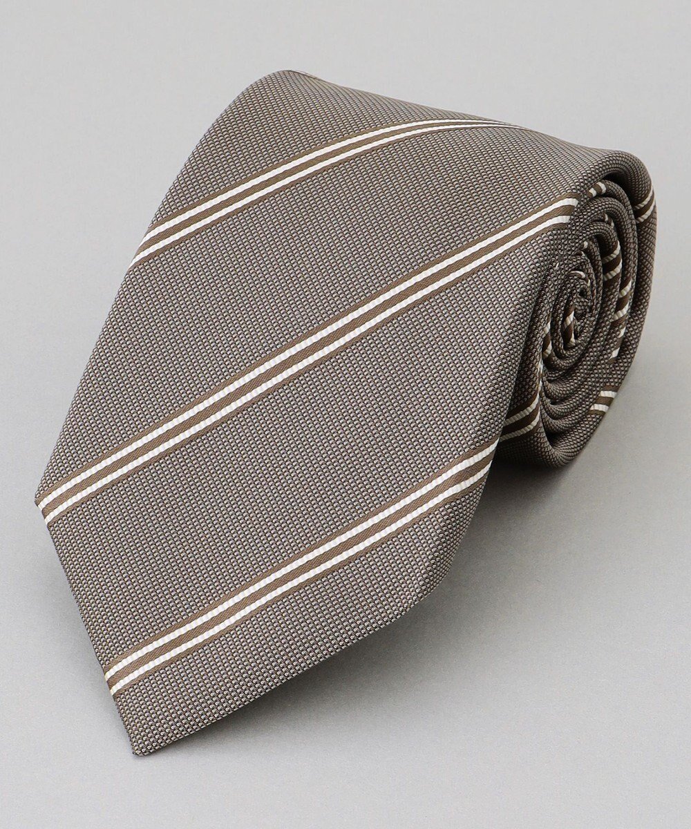 【五大陸/gotairiku / MEN】のGOTAIRIKU別注【日本製】シルク ネクタイ_レジメンタル インテリア・キッズ・メンズ・レディースファッション・服の通販 founy(ファニー) ファッション Fashion メンズファッション Fashion for Men コレクション Collection, Seasonal Line シルク Silk, 100% Silk シンプル Simple, Minimal スーツ Suit, Formalwear 別注 Limited Edition, Custom Order モダン Modern, Contemporary A/W・秋冬 Autumn/Winter 日本製 Made In Japan ベージュ系1|ID: prp329100004706876 ipo3291000000034282034
