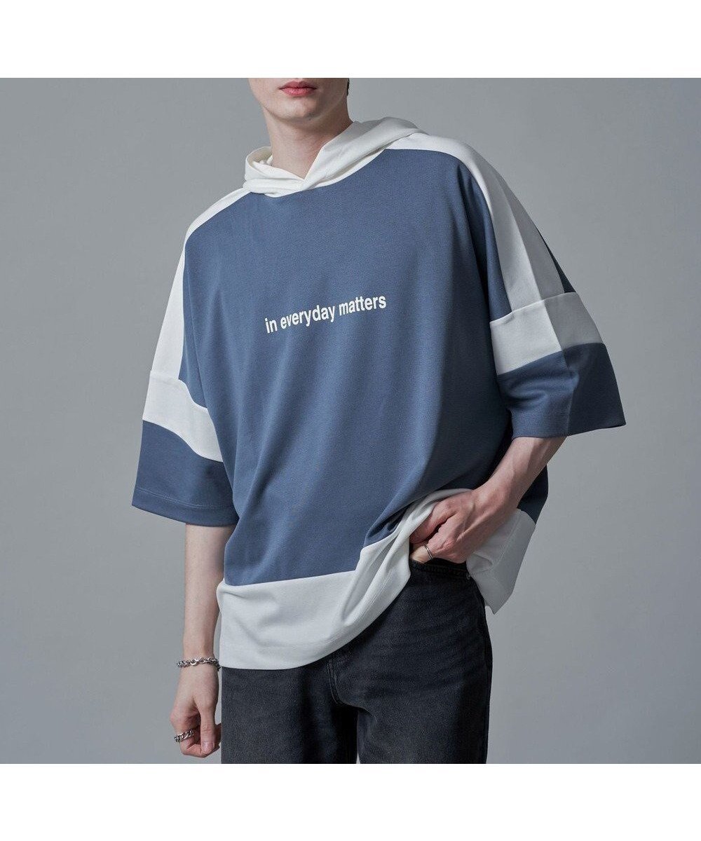 【ウィゴー/WEGO / MEN】のドルマンポンチフードT(SS) 人気、トレンドファッション・服の通販 founy(ファニー) 　ファッション　Fashion　メンズファッション　Fashion for Men　トップス・カットソー　Cut & Sew Tops　パーカー・フーディー / カジュアルコーデ　Hoodies & Parkas　春　Spring　秋　Autumn　カットソー　Cut and Sewn Top　シンプル　Simple, Minimal　スマホ　Smartphone, Mobile Device　スラックス　Slacks, Dress Pants　パーカー　Hoodie, Parka　リラックス　Relax, Relaxed Fit　ワイド　Wide, Wide Fit　S/S・春夏　SS, Spring/Summer, Warm Season　おすすめ　Recommended / Our Picks　夏　Summer　 other-1|ID: prp329100004706882 ipo3291000000033995491