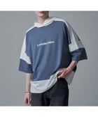 【ウィゴー/WEGO / MEN】のドルマンポンチフードT(SS) サックス|ID: prp329100004706882 ipo3291000000033995492
