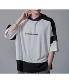 【ウィゴー/WEGO / MEN】のドルマンポンチフードT(SS) ホワイト|ID: prp329100004706882 ipo3291000000033995493
