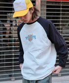 【ウィゴー/WEGO / MEN】のリラックスフィットグラフィックラグランT(7S) ホワイト|ID: prp329100004706883 ipo3291000000033995495