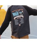 【ウィゴー/WEGO / MEN】のリラックスフィットグラフィックラグランT(7S) ブラック|ID: prp329100004706883 ipo3291000000033995496