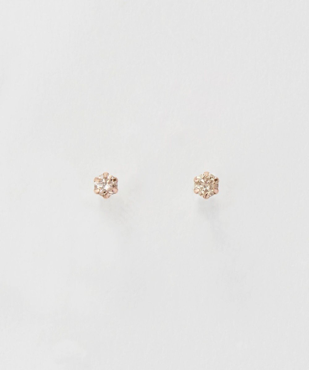 【フィービィー/phoebe】の【K10】一粒ダイヤモンドピアス ローズゴールド インテリア・キッズ・メンズ・レディースファッション・服の通販 founy(ファニー) 　ファッション　Fashion　レディースファッション　Fashion for Women　アクセサリー　Fashion Accessories　シンプル　Simple, Minimal　ジュエリー　Jewelry, Accessories　ジュエル　Jewel, Gemstone　ダイヤモンド　Diamond, Brilliant Cut　ベーシック　Basic, Essential　ローズ　Rose, Rose Motif　おすすめ　Recommended / Our Picks　クリスマス X'mas　Christmas / X'mas　ホリデーシーズン　Holiday Season　ギフト プレゼント　Gift / Present　結婚式　Wedding　披露宴　Wedding Reception　ローズゴールド|ID: prp329100004706889 ipo3291000000033995516