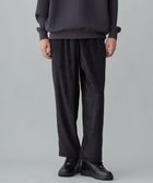 【アンフィーロ/UNFILO / MEN】の【男女兼用】リラックス コーデュロイ ギャザーパンツ ブラック|ID: prp329100004706898 ipo3291000000035673830