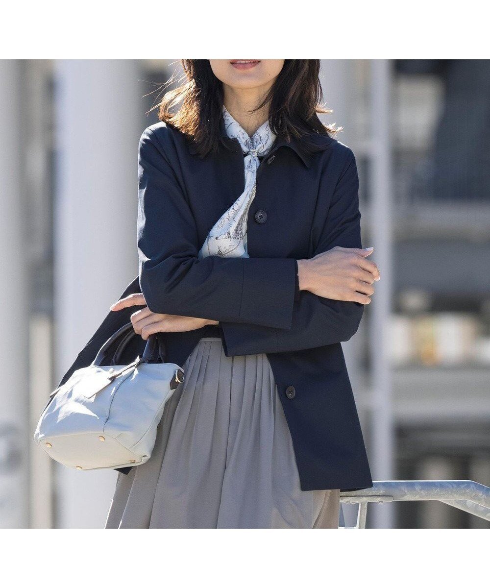 【ジェイ プレス/J.PRESS】の【WEB限定カラーあり・撥水】80/2 T/C ツイル ステンカラー ショートコート インテリア・キッズ・メンズ・レディースファッション・服の通販 founy(ファニー) ファッション Fashion レディースファッション Fashion for Women アウター Coat / Outerwear Collection コート・ロングコート・ピーコート Long Coats, Peacoats & More レディースジャケット・軽アウター Jackets イエロー Yellow 春 Spring コンパクト Compact, Small Size ショート Short, Short Length ジャケット Jacket, Outerwear チェック Check, Plaid, Tartan ツイル Twist, Twisted Detail 定番 Standard, Basic Item ベーシック Basic, Essential S/S・春夏 SS, Spring/Summer, Warm Season 夏 Summer エレガント 上品 Elegant ネイビー系|ID: prp329100004706914 ipo3291000000033995597