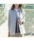 【ジェイ プレス/J.PRESS】の【WEB限定カラーあり・撥水】80/2 T/C ツイル ステンカラー ショートコート スカイブルー系|ID: prp329100004706914 ipo3291000000033995598