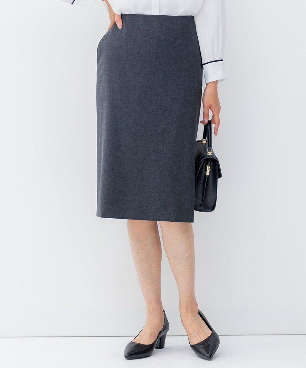 【23区/NIJYUSANKU】のファインネスウール タイト スカート 人気、トレンドファッション・服の通販 founy(ファニー) 　ファッション　Fashion　レディースファッション　Fashion for Women　スカート　Skirts　ジャケット　Jacket, Outerwear　ストライプ　Stripe, Striped Pattern　ストレッチ　Stretch, Stretchy Fabric　ストレート　Straight, Straight Cut　スーツ　Suit, Formalwear　セットアップ　Set-Up, Coordinated Outfit　タイトスカート　Pencil Skirt, Tight Skirt　テーパード　Tapered, Tapered Pants　定番　Standard, Basic Item　フィット　Fit, Slim Fit　フレア　Flare, Flared　ベーシック　Basic, Essential　無地　Plain, Solid Color　A/W・秋冬　Autumn/Winter　2023春夏・S/S　Spring/Summer 2023 SS23　2023年　2023　2023-2024秋冬・A/W　Autumn/Winter 2023–24 AW23–24　エレガント 上品　Elegant　 other-1|ID: prp329100004706921 ipo3291000000033995621