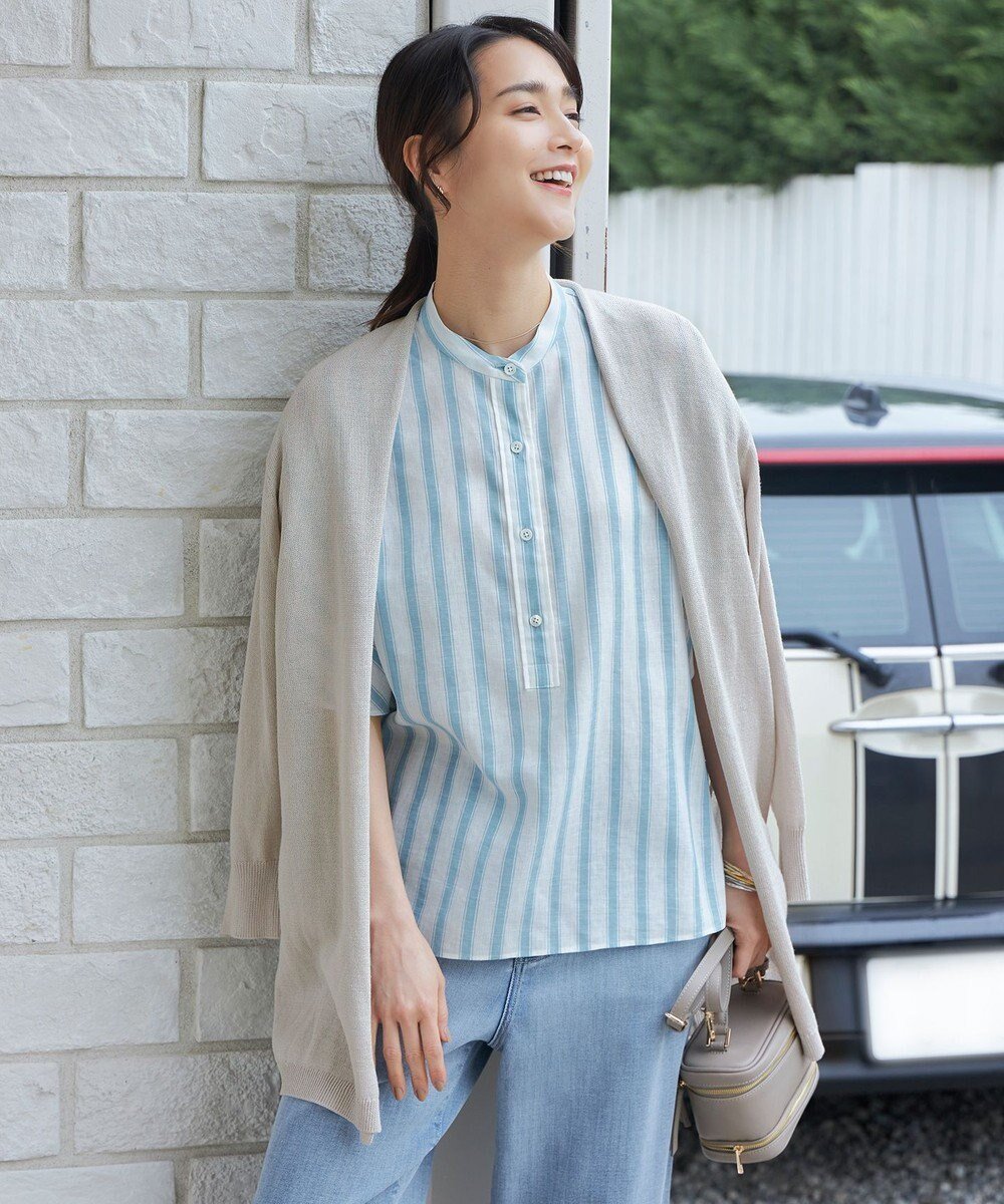 【自由区/JIYU-KU】の【洗える】ペーパーブレンドロング カーディガン 人気、トレンドファッション・服の通販 founy(ファニー) ファッション Fashion レディースファッション Fashion for Women トップス・カットソー Cut & Sew Tops カーディガン・羽織り Layered Style Cardigans カーディガン Cardigan, Knitwear シンプル Simple, Minimal フォルム Silhouette, Form プレート Plate, Dish メタル Metal, Metal Parts ロング Long, Long-Length 夏 Summer 春 Spring S/S・春夏 SS, Spring/Summer, Warm Season 洗える Machine Washable 軽量 Lightweight, Ultra Light other-1|ID: prp329100004706933 ipo3291000000033995704