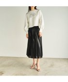 【グレース コンチネンタル/GRACE CONTINENTAL】のロゴカットトップ ホワイト|ID: prp329100004706943 ipo3291000000034629959