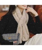 【23区/NIJYUSANKU】のフェイクファー ティペット ベージュ系|ID: prp329100004706948 ipo3291000000035569017