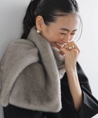 【23区/NIJYUSANKU】のフェイクファー ティペット ライトグレー系|ID: prp329100004706948 ipo3291000000035569018